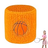 Handgelenk-Schweißbänder – Kinder-Schweißbänder, Handgelenkstütze für Erwachsene, atmungsaktive Kinder-Armbänder, Handgelenkstütze, Schutz mit elastischer Passform für Fitnessstudio, Basketball,