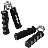 Sporttrend 24® 2er Set Fingerhantel Schaumstoffgriff | Handmuskeltrainer, Unterarmtrainer, Steigerung der Griffkraft