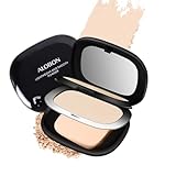 DOINEUFL Fixierpuder, mehrschichtige gepresste Foundation, durchscheinend für Ölkontrolle und natürliches mattes Finish, langlebig, leicht, atmungsaktiv, mit spiegelkompaktem Mineralpuder für alle