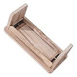 BESPORTBLE Eiche Meditation Hocker Zen Kniend Bank Nicht-hocker Bank Für Home Folding Portable
