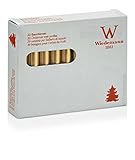 Baumkerzen Gold 20er (580802.26) 13 x 96 mm Minimalistisch Unparfümiert Weihnachten