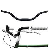 City-Bike Fahrradlenker 25,4 mm Ergonomischer für Damenrad & Herren-Fahrrad Lenker Fahrrad Schwarz Aluminium Retro Lenkstange Damenfahrrad Herrenfahrrad Cruiser Beachcruiser Breit