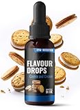 Flavour Drops Flave Drops OHNE KALORIEN mit Dosierpipette 50ml super Geschmack Für Quark, Jogurt und Mehr Made in Germany (Cookie and Cream)