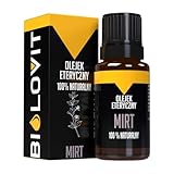 Bilovit Natürliches ätherisches Myrtenöl, 100% reines Duftöl, Entspannung, Aromatherapie, 10 ml