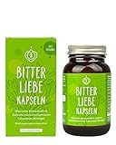 BitterLiebe® Bitterstoffe Kapseln 90 Stk. I Mariendistel Löwenzahn Artischocke Kapseln hochdosiert I Rezeptur nach Hildegard von Bingen I milk thistle