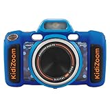 VTech KidiZoom Duo FX in Blau – Robuste Digitalkamera mit kreativen Apps und Spielfunktionen – Für Kinder von 4-10 Jahren