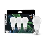 BELLALUX LED Lampe für E27-Sockel, matte Optik ,Kaltweiß (4000K), 1055 Lumen, Ersatz für herkömmliche 75W-Leuchtmittel, nicht dimmbar, 3-er Pack