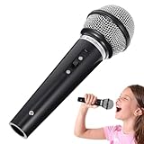 Vorgeben Mikrofon - einfallsreiche Rollenspiel-Sound-Replik, interaktives Spielzeugmikrofon prop | Batteriebetriebene Musik vorgeben Gerät, vorgibt Karaoke -Bühne Gesellschaft, Kinderpr