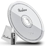 Reshow Laser-Linsen-Disc-Reinigungsset Für CD & DVD-Player, Schonende Reinigung Ohne Kratzer Auf Der Optik - Inklusive Mikrofaser-Tuch, Reinigungs-Disc Und Reinigungslösung