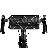 Viwril Lenkertasche Fahrrad, Fahrrad-Fronttasche, Rahmenaufbewahrung, Rolltasche, Mountainbike- und Rennradzubehör, wasserdichte Fahrradaufbewahrung für das Pendeln, Rennradfahren, 2,4 l, Schwarz