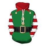 Hässliche Weihnachtspullover Herren Lustig 3XL 4XL 5XL 6XL Christmas Sweater Ugly Große Größen Weihnachtspullover+Herren Funny Witzige Weihnachten Pullover Xmas Weihnachts Pullis Hässlicher Hoodie