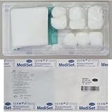 HARTMANN Pflaster-Set Nr. 167 mit anatomischen Klammern, Puffern, Kompressen, steriles Feld 38x45 cm, 1 Set