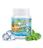 Xylit Anti-Karies Bonbon Frische Minze | 300 Stk | reduziert Plaque & Säure | unterstützt Erhaltung Zahnschmelz | zuckerfrei, vegan, ohne Aspartam | 3 Dosen