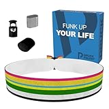 Druck-Palast Pan-Skolio - Flagge Stoffarmband - Wasserfestes Satinarmband - LGBTQ+ Freundschaftsarmband - Trendy Modeaccessoire für Pride - Armband für Gleichheit und Diversität - Handgefertigt -