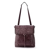 the sak Damen Ventura Leder Convertible Rucksack, Mahagoni-Fliesenprägung, Medium, Ventura Leder Convertible Rucksack