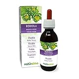 Rosenwurz (Rhodiola rosea oder Sedum roseum) Wurzeln Alkoholfreier Urtinktur Naturalma - Flüssig-Extrakt Tropfen 120 ml - Nahrungsergänzungsmittel - Veganer