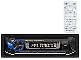 Creasono Autoradio mit CD Player: MP3-Autoradio, CD, Bluetooth, Freisprechfunktion, USB, SD, 4x45W (DIN 1, mit Fernbedienung, Freisprecheinrichtung)