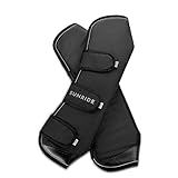 SUNRIDE Transportgamaschen für Pferde (2er Set, hinten) - reflektierende Streifen - wasserdicht und atmungsaktiv - schützt das Pferdebein optimal vor Verletzungen (Full)