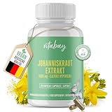 Vitabay Johanniskraut Extrakt 5000 mg • 120 vegane Kapseln • St. John's Wort • Hochdosiert • Liefert Hypericin • Schonende Verarbeitung • Made in Germany