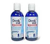 Kalkreiniger, Badreiniger, Bodenreiniger 2x500 ml, Kalklöser, Kalkentferner von Denkmit, Duschkabine, Kalkreiniger Bad, Denk mit