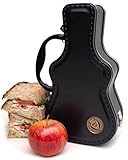 Suck UK Guitar Lunch Box , Brotdose Im Gitarrenkoffer-Design Gitarre , Blechdose Aufbewahrungsbox Pausenbrot , Snacks , Frischhaltedose , Dose mit Tragegriff, Jausenbox und Bento für Schule