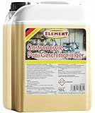Element Geschirrreiniger für gewerbliche Spülmaschinen flüssig 12 kg | Maschinenspülmittel Profi 10L | Geschirrreiniger ohne Chlor für gewerbliche Spülmaschinen | Geschirrspülmittel Gastro |