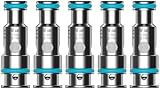 Aspire AF Mesh Coil Verdampferkopf, Zubehör für e Zigarette, 5er Pack, AF 1,0 Ohm, ohne Nikotin, Kompakt