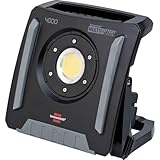Brennenstuhl Professional Multi Battery LED Akku Baustrahler 4000 MA (40W, 4500lm, IP65, Arbeitsleuchte kompatibel mit 18V Akkus 11 verschiedener Hersteller, ohne Akku, Engineered in Germany)