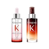 Kérastase Pflegeset mit Genesis Sérum Anti-Chute Fortifiant gegen Haarverlust und Haarbruch (90 ml) und Nutritive 8H Magic Night Serum (90 ml) für mehr Glanz und Geschmeidigkeit