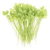 Tomaten Pflanzenbinder | 50 Stück Blattform Pflanzenklammern Zur Befestigung - Tomaten Kabelbinder - Für Kletterpflanzen Gemüse Und Im Innen- Und Außenbereich