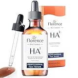 60 ml. Hochdosiertes Bio Hyaluron Serum mit Niacinamid, B5, Vitamin C und Aloe. Vegane Anti-Aging Gesichtspflege-Feuchtigkeitscreme. Hyaluronsäure serum für das Gesicht mit Anti-Falten-Wirkstoffen