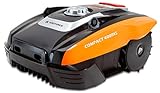 YARD FORCE Mähroboter COMPACT 400RiS bis zu 400 qm - Selbstfahrender Rasenmäher Roboter mit WLAN- und App-Steuerung, iRadar Ultraschallsensor, Kantenschneide-Funktion und bürstenloser Motor