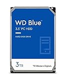 Western Digital WD Blue 3TB Interne Festplatte WD30EZAX 3,5 Zoll HDD SATA 6Gb/s, 5400RPM, 256MB Cache (Generalüberholt)