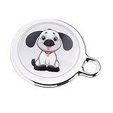 Taidda Dual-System-Haustier-Tracker, GPS-Tracker für Hunde, Katzen, Schlüssel, Gepäck, mit Echtzeit-Tracking, 12 Monate Standby-Zeit, für Geräte