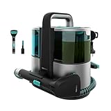 Cecotec Polsterstaubsauger mit Kabel Conga 4000 Carpet&Spot Clean, 400 W, 2 Tanks: Einer für sauberes Wasser und Einer für schmutziges Wasser, Wassersprüher und 12 kpa Saugleistung, 5 m Reichweite