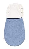 Träumeland S0100201 Puck-Schlafsack 'Air' blau meliert, von 0-3 Monate, mehrfarbig