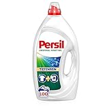 Persil Universal Kraft-Gel (100 Waschladungen), Flüssigwaschmittel mit Tiefenrein Technologie, Waschmittel für reine Wäsche und hygienische Frische für die Maschine, wirksam ab 20 °C