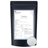 Ingreo® Taurin Pulver (40–100 Mesh) – 100% rein ohne Zusätze | Aminosäure für Energie, Fokus & Training | Abgefüllt in Hamburg nach HACCP-Standard (100g)
