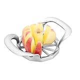 High Performance Apfelschneider - Upgrade mit 12 Klingen - Edelstahl Apfelschneider, scharfer Apfelteiler, Apfelspalter & Trennmesser - Für Äpfel, Birnen & Gemüse