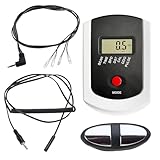 xbiez Monitore, Tachometer, Herzfrequenz-Sensoren, universal, E-Bike, LCD-Messgerät für stationäre und Sportfahrräder, Fitness-Tracker