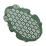 Ciieeo Cartoon Tier Badewannenmatte rutschfest Saugnapf Antirutschmatte für Sicher für Badespaß Maschinenwaschbar für Jungen