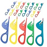 NAMOARLY 20 Stück Geflügel Darmmesser Scheren Eierkocher Wachteleierschere Zubehör Für Hühnerställe Küchenschere Hühnerschredder Multifunktionsschneider Küchenzubehör Rostfreier Stahl