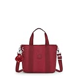 Kipling ASSENI Mini, Kleine Tragetasche (mit abnehmbarem Schultergurt), 14 x 80 x 38 cm, Funky Red (ROT)