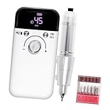 45000rpm Nägel Bohrer Elektrische Nägel Bohrer Maschine Maniküre Werkzeug Geräuscharm Nägel Feile Bohrer Set für Salon Haushalt Gebrauch