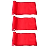 perfeclan 3 Golffahne Golf Flag Fahne Flagge Putter Trainer Golfspiel Zubehör, Rot