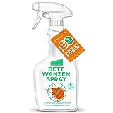 Silberkraft Bettwanzenspray 500 ml für Matratzen und Betten, effektiv Bettwanzen bekämpfen, hilfreiches Anti-Bettwanzen-Mittel gegen Bettwanzen und Ungeziefer