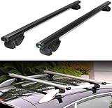 LiyanWu Aluminium Dachgepäckträger Querträger für Mazda CX-3 2015, Dach Rack Gepäck Racks Träger Relingträger Dachträger Gepäckträger