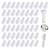 50 Stücke Beschriftung für Kabel, Kabeletiketten, Wiederverwendbare kabelmarkierer, Netzwerkkabel Beschriftung, Beschriftungsschilder für kabel—Enthält 50 Kabelmarker und 50 Kabelbinder