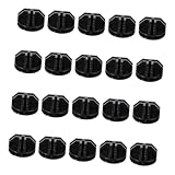 LALADEFIEE 20 Stück Teiliges Abs Kunststoff Wire Cube Connectors Stabile Kratzfeste Steckregal Verbinder für Modulare Schränke Geruchlos Langlebig für Erweiterbare Aufbewahrungssysteme