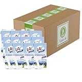 LAC Lactosefreie Vollmilch 3,5% – haltbare H-Milch, 12 x 1L Vorratspack – lecker, mild & für lactosefreie Ernährung geeignet | powered by Fuduu.de